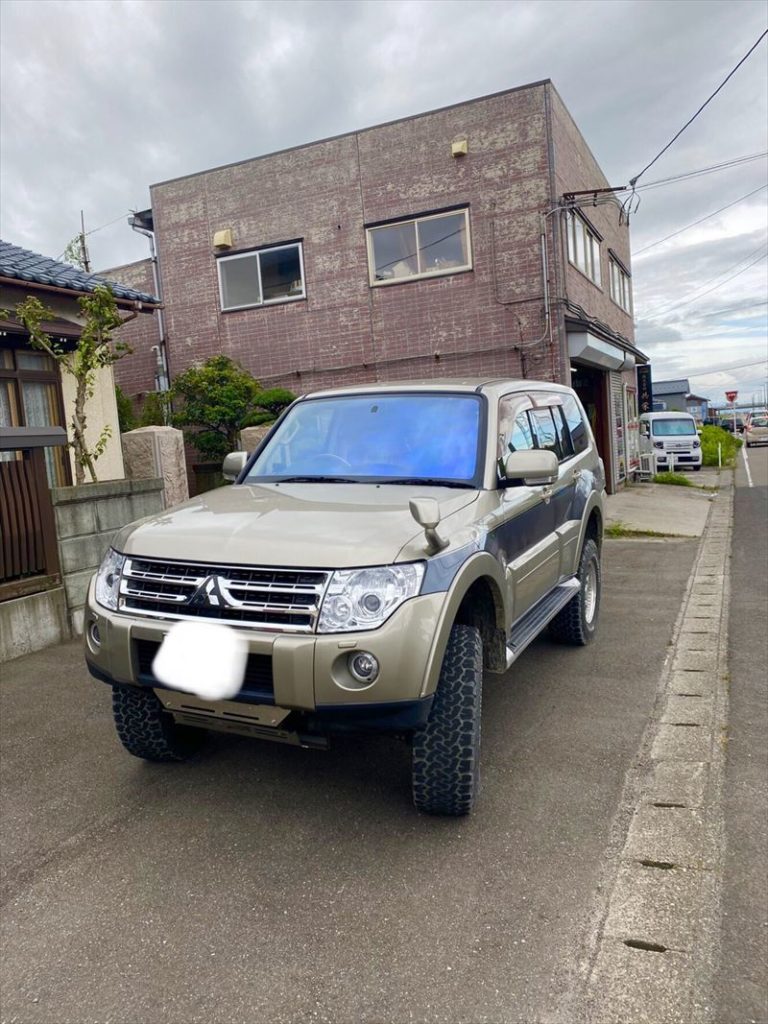 三菱パジェロ ウルトラビジョンカーフィルム施工